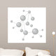 Molecule background Wall Decal