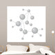 Molecule background Wall Decal
