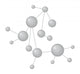 Molecule background Wall Decal
