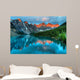 Moraine Lake Sunrise Colorful