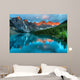 Moraine Lake Sunrise Colorful