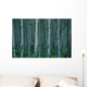 Aspen Trees In Jasper Forest Wall Mural
