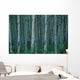 Aspen Trees In Jasper Forest Wall Mural