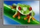 Green Frog with Red