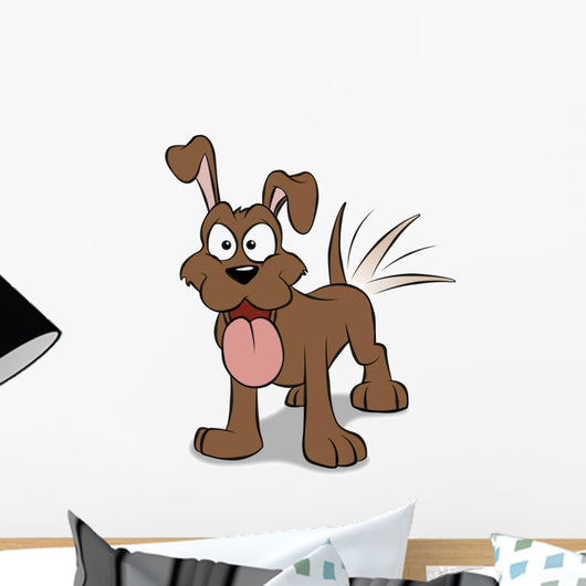 Happy Puppy Wall Decal
