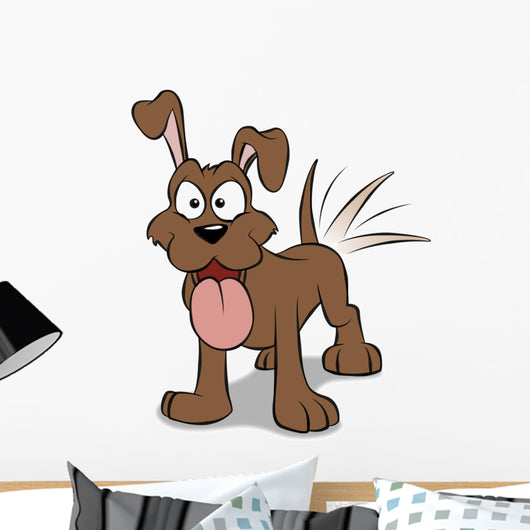 Happy Puppy Wall Decal