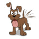 Happy Puppy Wall Decal