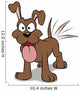 Happy Puppy Wall Decal