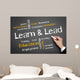 Learn and Lead