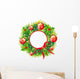 Christmas Wreath,christmas Tree,christmas, New Year ,,background Wall Decal