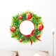 Christmas Wreath,christmas Tree,christmas, New Year ,,background Wall Decal