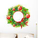 Christmas Wreath,christmas Tree,christmas, New Year ,,background Wall Decal