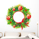 Christmas Wreath,christmas Tree,christmas, New Year ,,background Wall Decal