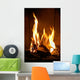 Fireplace Flames Wall Mural