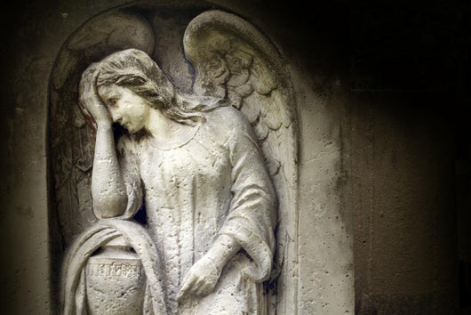 Angel Tombstone Old Cemetery