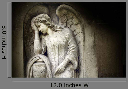 Angel Tombstone Old Cemetery