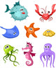 Underwater Set Wall Decal Sticker Set