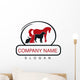 four animals logo Wall Decal