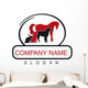 four animals logo Wall Decal