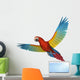 Scarlet Macaw Flying 2 Wall Decal