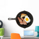 Fried Breakfast Wall Mural