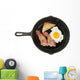 Fried Breakfast Wall Mural