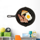 Fried Breakfast Wall Mural