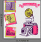 Vintage Camera with Europe