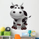 cute cow cartoon Wall Decal