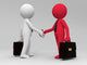Shaking Hands Wall Mural