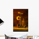 Yellow flower still life Wall Mural