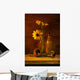 Yellow flower still life Wall Mural