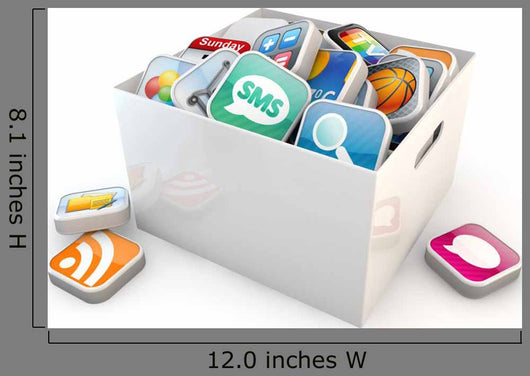 Application Software Storage Wall Decal