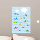 Birds Sitting Wire Vector