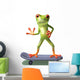 Frog Skateboard Wall Decal
