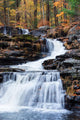 Autumn Waterfall Mountain