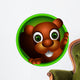 Cute Squirrel Head Wall Decal