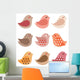 Bird set Wall Decal