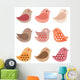 Bird set Wall Decal