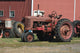 Old red tractors Wall Mural