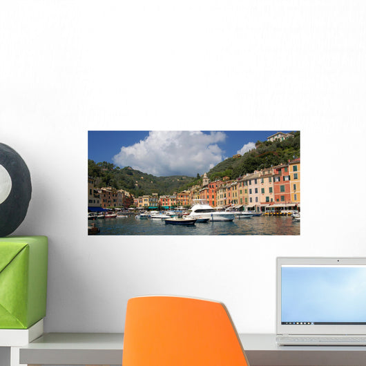 panorama portofino Wall Mural