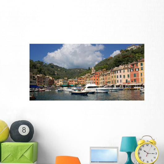 panorama portofino Wall Mural