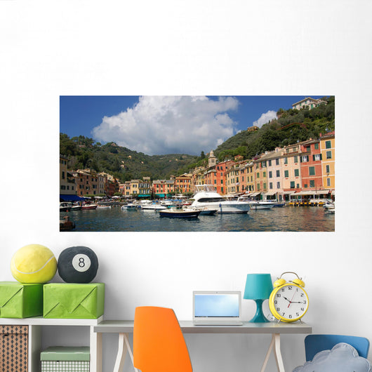 panorama portofino Wall Mural