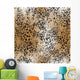 Seamless Leopard Spots Wall Decal