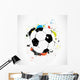 Abstract Colorful Grunge Soccer