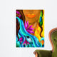 Face Woman with Brown