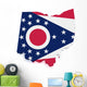 Ohio Map Wall Decal