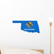 Oklahoma Map Wall Decal
