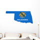 Oklahoma Map Wall Decal