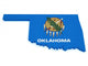 Oklahoma Map Wall Decal